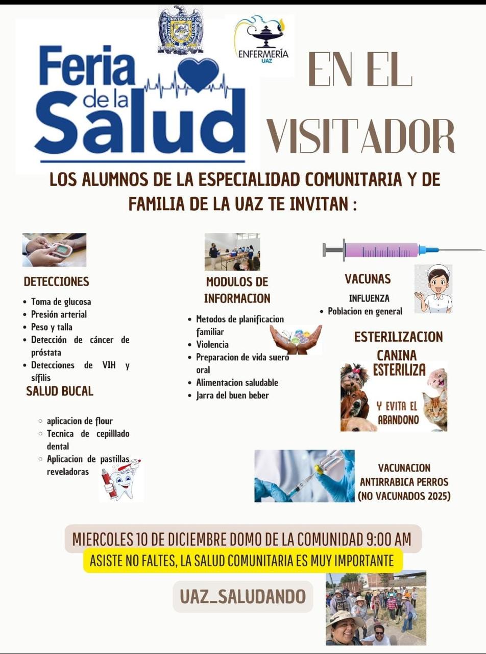 Todos a la feria. de la Salud